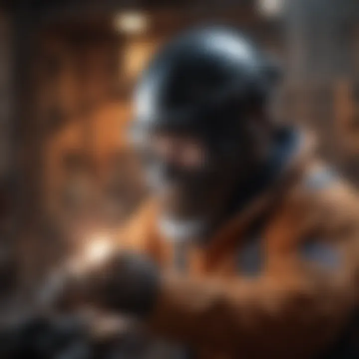 Safety gear for pipe welding