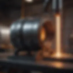 Welding machine set up for pipe butt welding