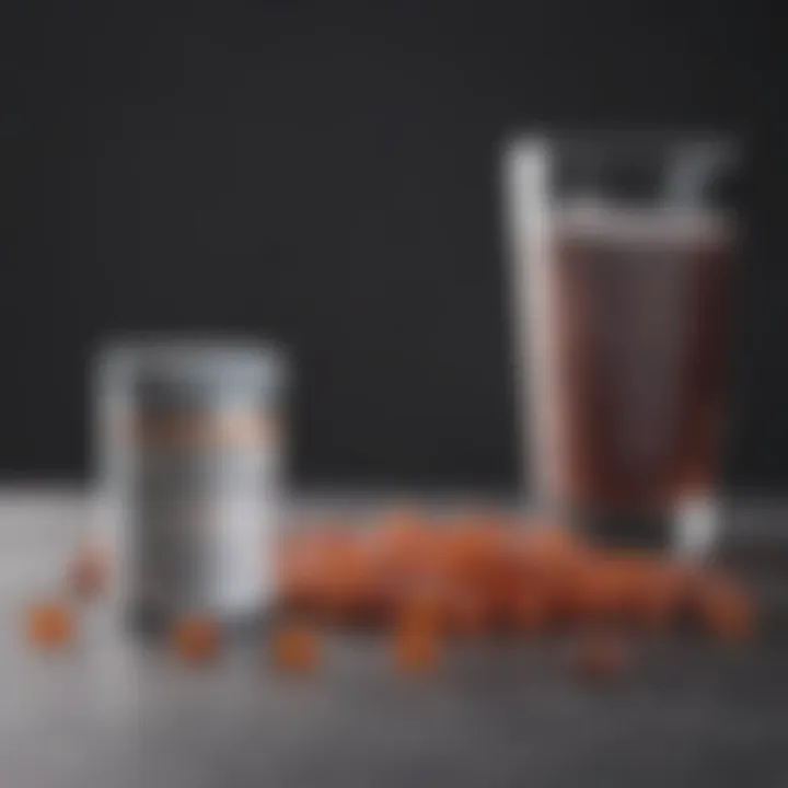 A research study with graphs and findings related to Acetyl L-Carnitine and weight management