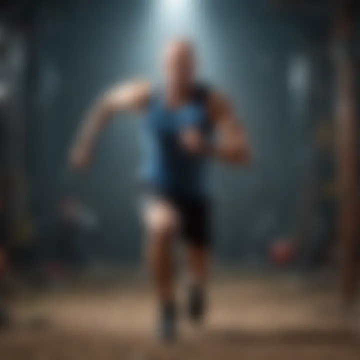 Dynamic exercise session illustrating physical activity's role in diabetes care