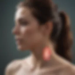 Visual representation of fibromyalgia symptoms