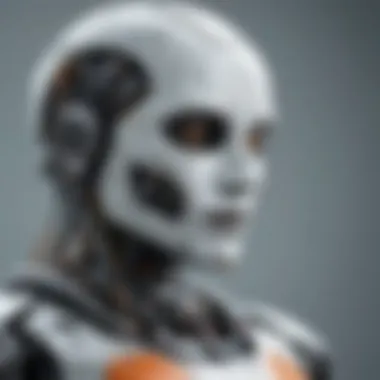 Robotics Impact in Diverse Fields An artistic representation of a robot in various fields such as healthcare, manufacturing, and art.