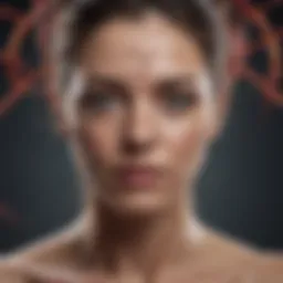 Visual representation of lupus affecting the nervous system