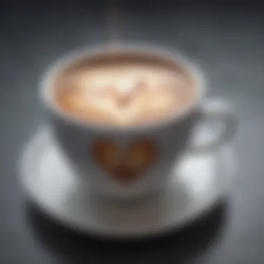 Caffeine Consumption and Heart Rhythm Patterns Graph showing caffeine consumption and heart rhythm patterns