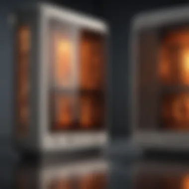 Comparative Analysis of Heating Methods A visual comparison between traditional and advanced heating methods.