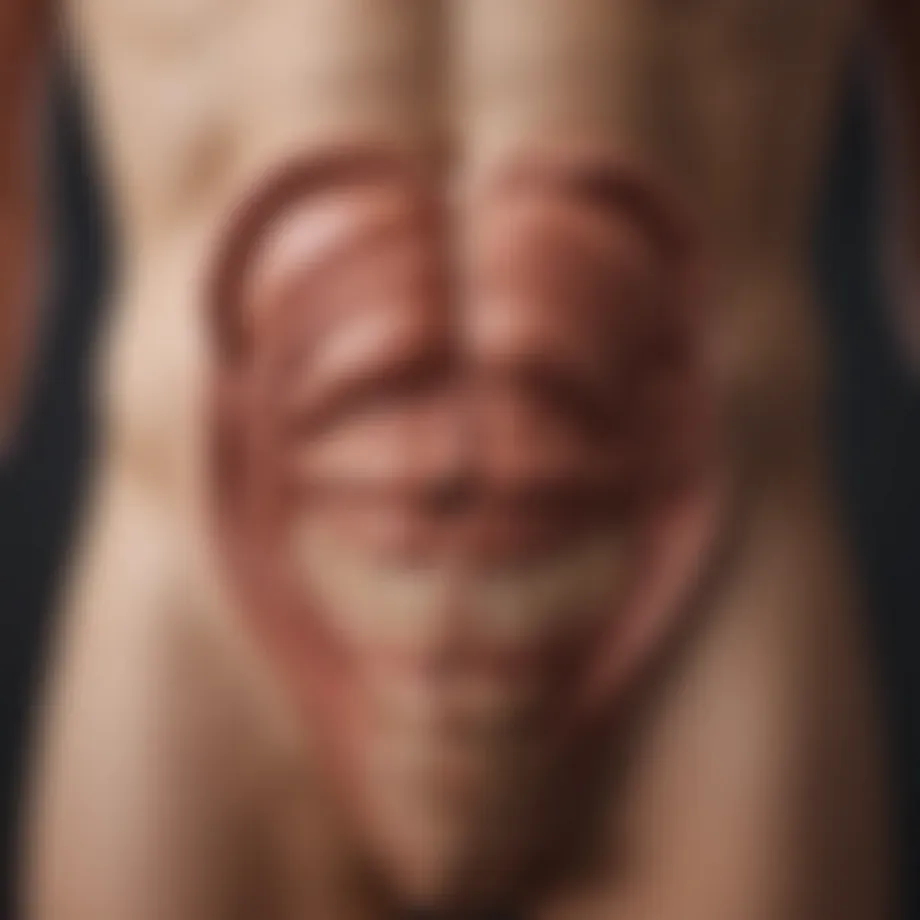 Diagram illustrating various types of abdominal obstructions