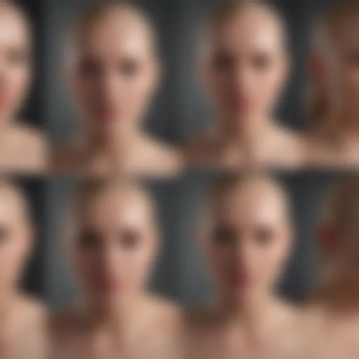 Infographic summarizing current treatment options for alopecia areata