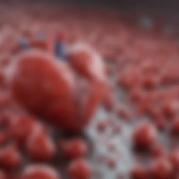 Visual representation of cardiovascular disease statistics