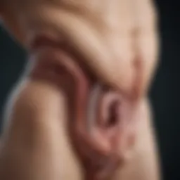 Illustration of prostate anatomy and enlargement