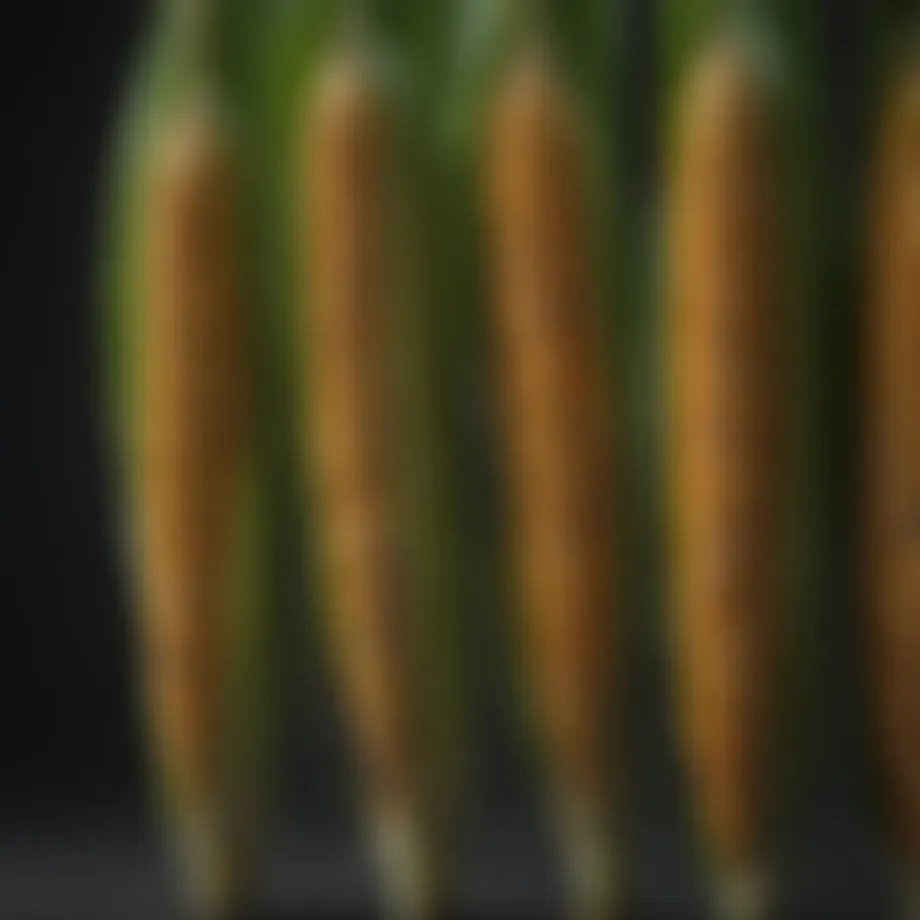 Visual representation of optimal corn seed spacing