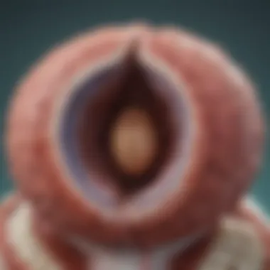 Anatomy of the Prostate Gland Illustration depicting the anatomy of the prostate gland