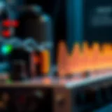 Visual representation of amplifier gain characteristics