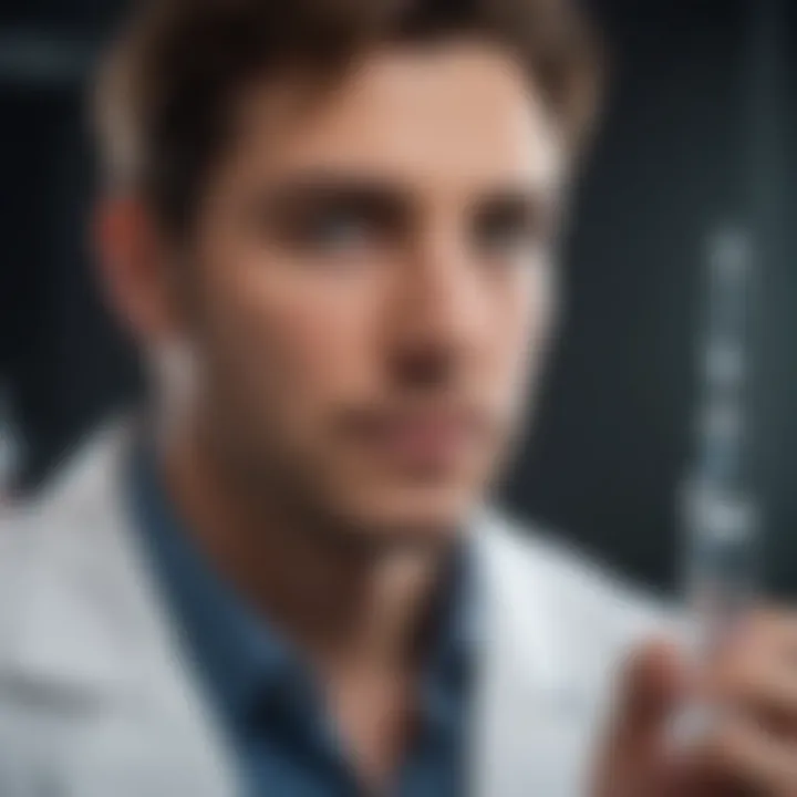 An infographic showcasing the scientific methods used in genetic testing.