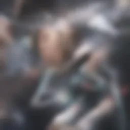 A conceptual illustration of the psychological impact of incontinence on young individuals.