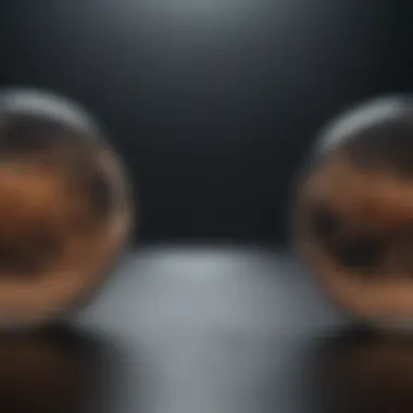 A visual representation of intuition vs analytical reasoning