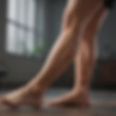 Lifestyle Factors and Leg Spasms Infographic depicting lifestyle factors affecting leg spasms