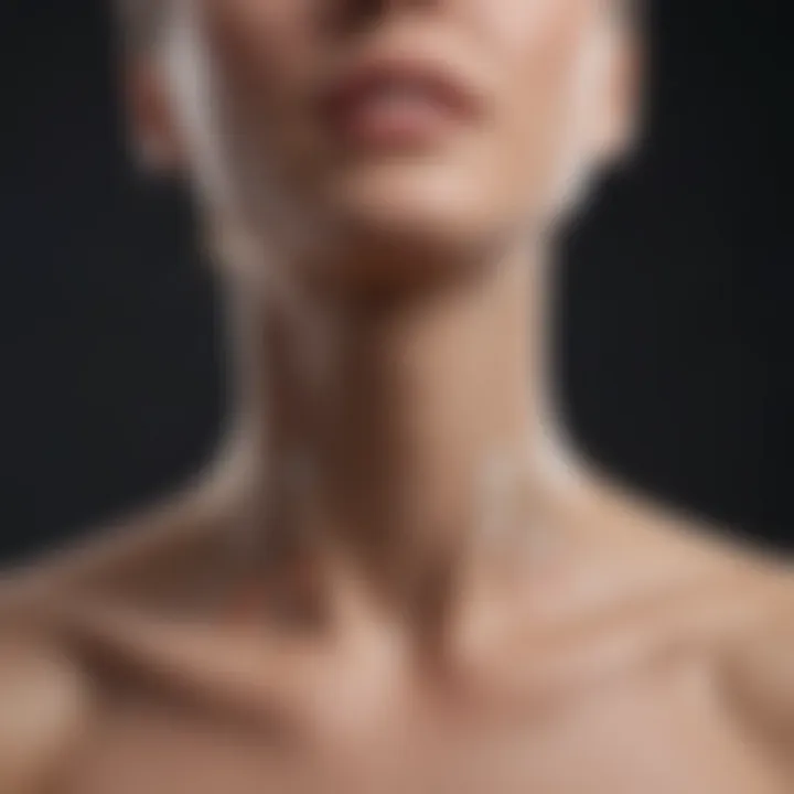 Infographic showing treatment options for neck pain