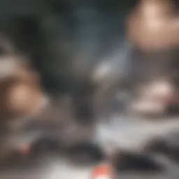 Illustration representing the autonomic nervous system activities