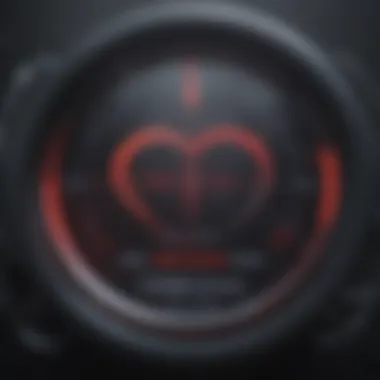 Infographic showing methods to measure resting heart rate accurately