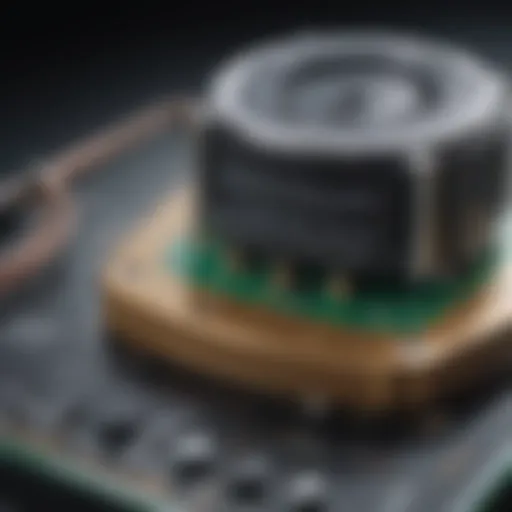 Detailed schematic of an SIO scan temperature transmitter showcasing its components.