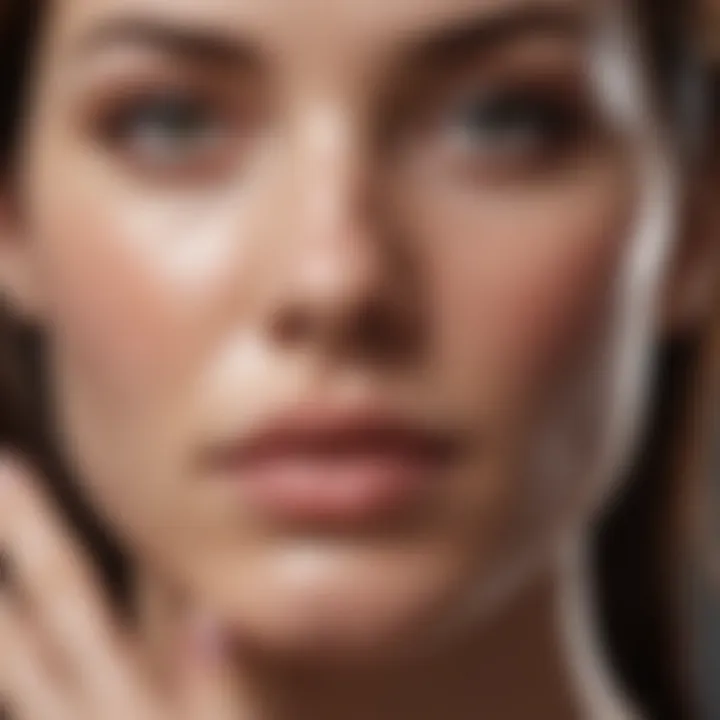 Illustration of preventive measures for skin health