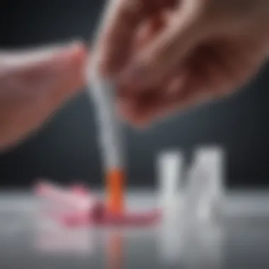 Correct Insertion Techniques for Tampons Diagram illustrating proper tampon insertion techniques with clear instructions.