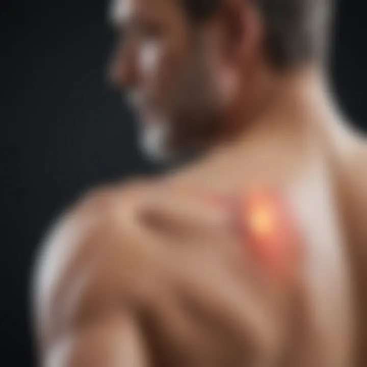 Illustration of various treatment options for managing shoulder arthritis