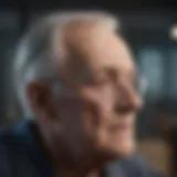 Illustration depicting the cognitive decline associated with dementia
