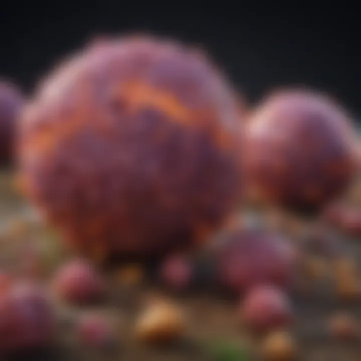 Graphical representation of lymphoma growth patterns