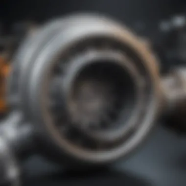 Components of a Turbocharger Detailed diagram of a turbocharger showing its components