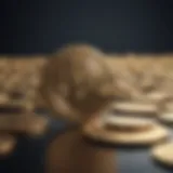 Visual representation of virtual currency transactions