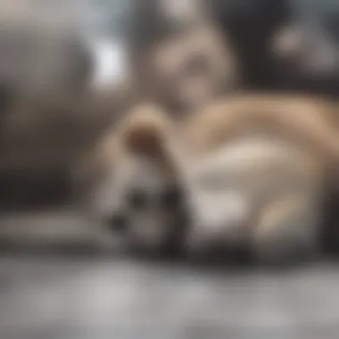 Veterinarian consulting a pet owner about coccidiosis prevention