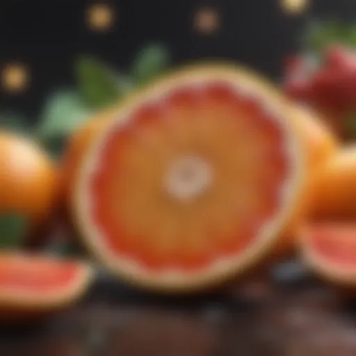 Vibrant fruits rich in Vitamin C