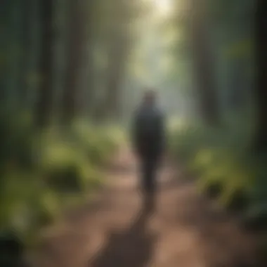 Walking in nature promoting physical activity and mental clarity