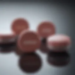 A detailed illustration of Zoloft pills on a reflective surface